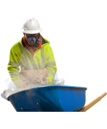 GVS Elipse Dust Half Mask Respirator with replaceable and reusable filters included Medium/Large P100 Mask Respirator - Buy Online on GoSupps.com