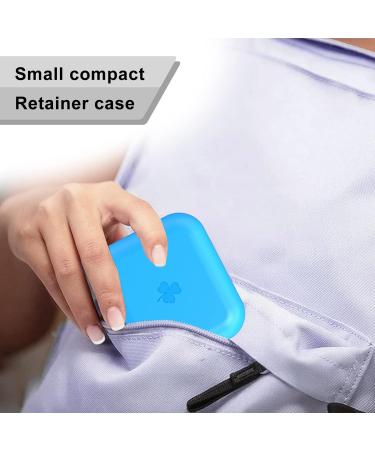 Shop BVN Braces Box | Durable Denture Container for Travel - Blue | Ideal for Dentures & Braces | International Shipping - Buy Online on GoSupps.com