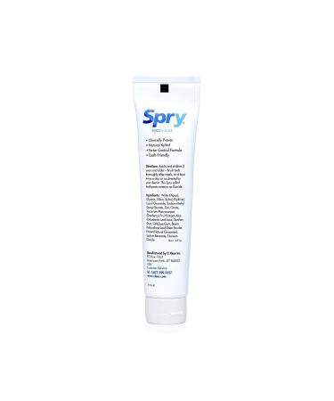 Spry Xylitol Toothpaste - Fluoride-Free Natural Cinnamon, Anti-Plaque & Tartar Control 5 oz - Buy Online on GoSupps.com