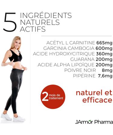 J.Armor 120 Capsules | Powerful Fat Burner | Powerful And Effective Hunger Suppressant | Fast And Effective Weight Loss | Slimming | Magrir | Flat Stomach | Treatment For 60 Days - Buy Online on GoSupps.com