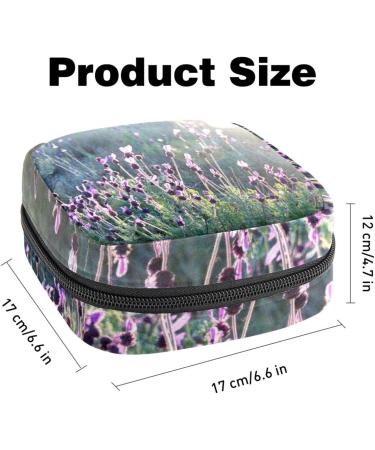 Women's Lavender Binding-Up Bags - Tampon Storage with Zip Pockets | Stylish & Functional Menstrual Bags - Buy Online on GoSupps.com