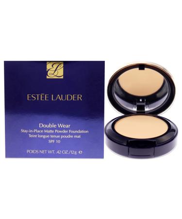 Estee Lauder Double Wear Stay-In-Place Matte Powder Foundation - SPF 10-3W1 Tawny Women Foundation 0.42 oz  (16583) 3W1 Tawny 0.42 Ounce (Pack of 1)