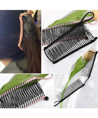 FLOFIA Vintage Banana Hair Clips - 6 Pcs Stretchable Hair Accessories & Jewelry - Buy Online on GoSupps.com