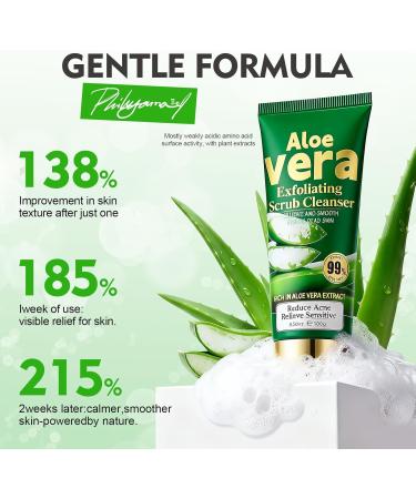 Nettoyant Visage Savon Visage Soin Face L'Aloe Vera Bio Pore Cleanser Nettoyage En Profondeur Des Points Noirs Nettoyant Face Fra Cheur Nettoie En Douceur Les Peaux Probl Mes - Buy Online on GoSupps.com