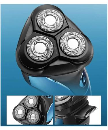 Electric Shaver for Men - 3 Blade Multifunction Razor with LED Display Fast Charge Portable & Water Wash - Perfect for Daily Use & Travel - Buy Online on GoSupps.com