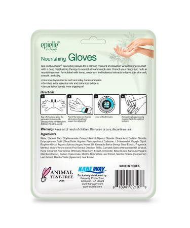 Epielle Lavender and Hemp Socks and Gloves Set | Moisturizing Cream with Relaxing Lotion | 12 Pack Gift for Women | Spa Relaxation Gift in Purple - Buy Online on GoSupps.com