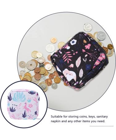 Exceart 1stk Aunt's Towel Bag - Stylish Pale Care Pad Holder for Women | Brindle ID & Money Exchange Coin Pack | Multi-Color Nylon Design - Buy Online on GoSupps.com