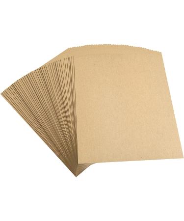 Chipboard Sheets 8.5 x 11 - 100 Sheets of 22 Point Kraft Board for Crafts - Alternative to MDF & Cardboard - Buy Online on GoSupps.com