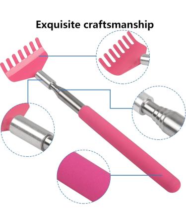 Cerrxian Portable Telescopic Back Scratch - Metal-Free Massage Device for Women | 4 Knots Rubber Gear - Buy Online on GoSupps.com