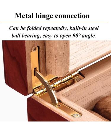 Cigar Boxs Humidors Cigars Case Glass Top Cigar Desktop Box Cigar Humidor Cigar Box with Humidifier and Hygrometer - Buy Online on GoSupps.com