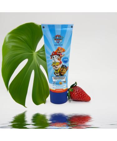 Paw Patrol Toothpaste 50ml - Strawberry Flavored Kids' Dental Care - Whiten Teeth & Freshen Breath - Buy Online on GoSupps.com