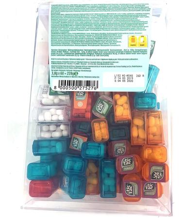 TIC TAC Box - 60 Mini Boxes, 3.9g Each - Artificially Flavoured Mints - Buy Online on GoSupps.com