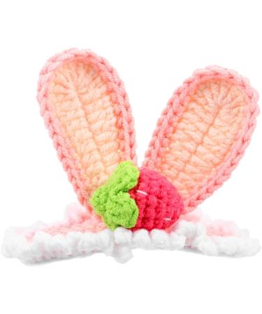 Holibanna Handmade Crochet Hair Accessories Bunny Ear Hair Clip Woolen Knitting Hair Clip Girls Hair Accessory Woolen Knitting Hair Clamp Barrettes Bunny Rabbit Ears Theme Hair Clips - Buy Online on GoSupps.com