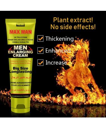 Men s Massage Cream for Enhanced Performance - Longer Thicker Stronger | 50g Yellow | International Shipping Available - Buy Online on GoSupps.com
