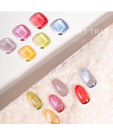 Nail Gel Palette - 16 vibrant and vibrant colours for natural and elegant nail designs - Buy Online on GoSupps.com