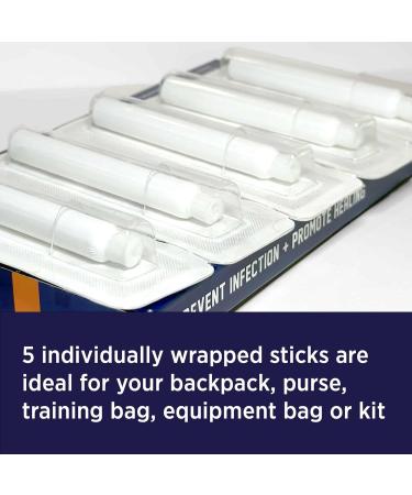 Liquid Bandage for Skin | Waterproof & Flexible Wound Care | Heal Cuts Scrapes Burns & Rashes | Instant Protection (5 Sticks - Buy Online on GoSupps.com