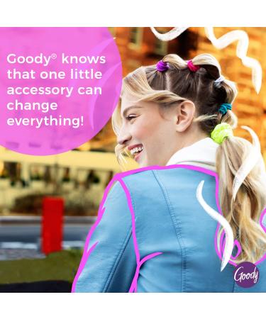GOODY Ouchless Forever Elastics Hair Accessories - Assorted 10 Count (Fine Hair) - Buy Online on GoSupps.com