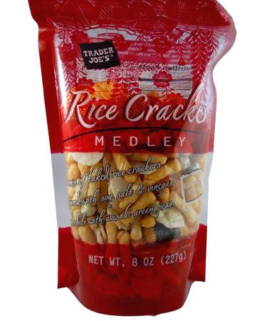 Trader Joe's Gluten Free Rice Cracker Snack Mix Medley 8 oz Bag - Pack of 2 - Buy Online on GoSupps.com