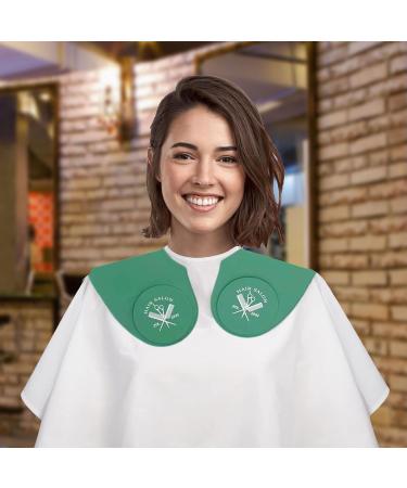 Hair Dye Collar Hairdressing Salon Silicone Neck Wrap Cape | Hair Cutting Tools Hair Styling Shawl Easy to Clean for Elderly Women Teenagers Children Lvtfco - Buy Online on GoSupps.com