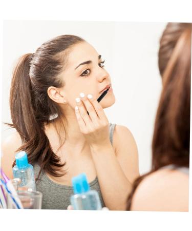 DOITOOL lip lip gloss brush applicator Tricolor lip brush telescopic lip gloss round lip gloss applicator artificial fiber lip makeup Concealer lip balm smudge stick - Buy Online on GoSupps.com