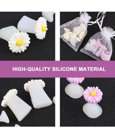 FRCOLOR Silicone Flower Toe Separator Spacer - 2 Boxes, Reusable Toenail Stretchers for Men and Women - Buy Online on GoSupps.com