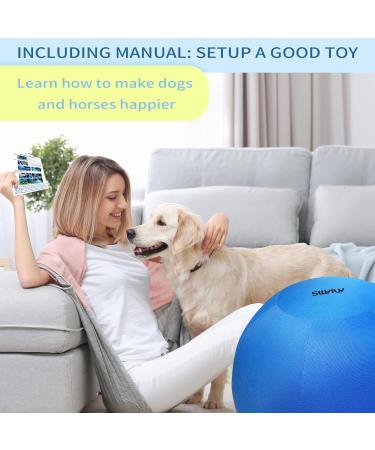 SWYIVY 40 Inch Horse Ball Cover Toy Mega Herding Ball Cover for Giant Horse Soccer 40 Inch 40 Green Cover - Buy Online on GoSupps.com