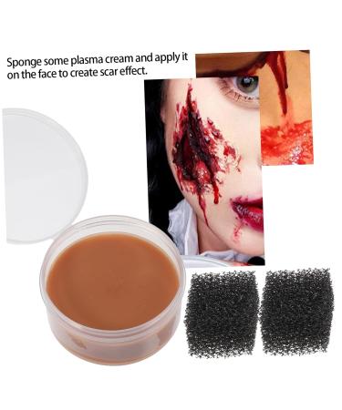 FOMIYES 3 Sets Scar Makeup Kit | Oil-Based Face & Body Paint Fake Wax Scab Blood Stainless Steel Tools for Special Effects - Buy Online on GoSupps.com
