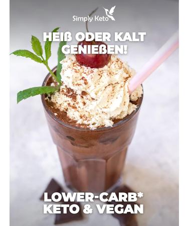 Simply Keto Drinking Chocolate (1001 Night) - Sugar-Free Cocoa Powder | 42% Cocoa | Low Carb Hot & Iced Chocolate | 180g Pack - Buy Online on GoSupps.com
