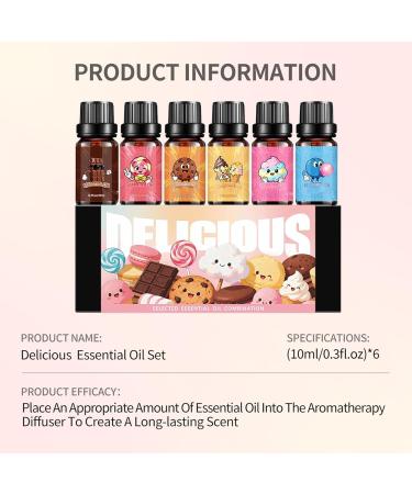 Oil - 6 Bottles Long Hold Oil Set for Home Body Care Bath Romantic - Buy Online on GoSupps.com