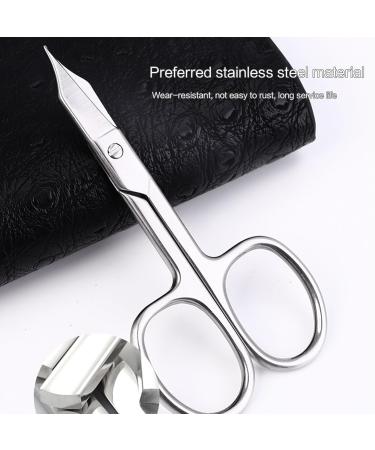 FEIlei Manicure Scissors Stainless Steel Nail Scissors Nail Clipper Trimmer Nail Tools - Buy Online on GoSupps.com