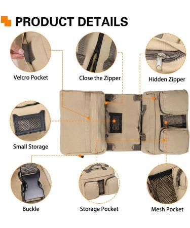 YOUTHINK Pet Dog Outdoor Backpack Travel Camping Hiking Saddle Side Bag for Medium Large Dog - Buy Online on GoSupps.com