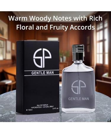 Gentleman Eau De Parum for Men Top Notes of Pink Pepper Italian Lemon Orange Neroli & Lavender Base Notes of Patchouli & Cedarwood Floral Sweet & Refreshing Scent 100ml Bottle with Suede pouch - Buy Online on GoSupps.com