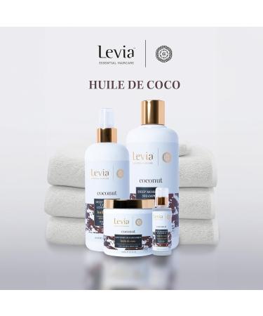 Levia | Coconut Oil Serum | Strengthens and Protects Your Hair | Keeps Roots and Follicles Healthy Levia | Silky Shiny and Full of Volume Hair Levia | 100ml - Buy Online on GoSupps.com