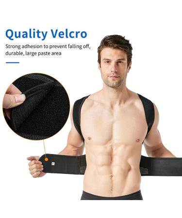 Back Brace Posture Corrector Adjustable Upper Back Support Belt Shoulder Brace - Back Support Straightener Posture Support Brace Breathable Training Belts for Wom 2xl - Buy Online on GoSupps.com