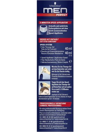  Men Perfect Schwarzkopf Men Perfect Anti-Gray Tinted Gel Level 2 60 Natural Medium Brown - Buy Online on GoSupps.com