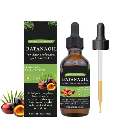 Hair Growth Oil - 60ml Fortifying Moisturizer - Oil for Scalp and Hair Growth for Shine Breakage Thinning Hair Loss Men Women Seniors Styling