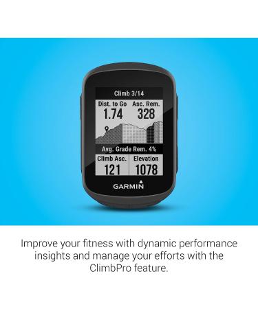Garmin Edge 130 Plus Bundle | GPS Cycling Computer with Sensors and HR Monitor | ClimbPro Pacing Guidance | Structure Workouts | 010-02385-10 - Buy Online on GoSupps.com