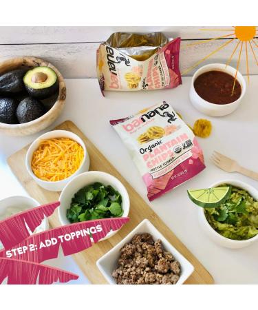 Barnana Organic Plantain Chips Himalayan Pink Salt Snack Size - Paleo Vegan Grain Free Chips 2 Ounce (Pack of 6) - Buy Online on GoSupps.com