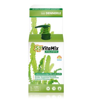 Dennerle 4465 S7 Vita Mix vital substances for aquarium plants 250 ml 250 ml (Pack of 1)