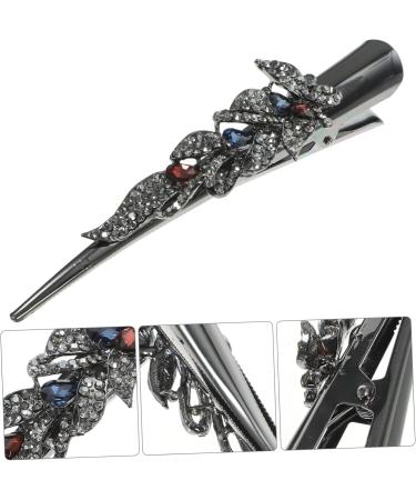 minkissy hairpin Mother alligator clip glitter hair clips crocodile skin hair clip metal alligator hair vintage clip Hair up hair accessories hair clips for styling decorative hair clips - Buy Online on GoSupps.com