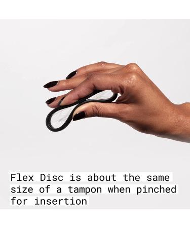 Flex Menstrual Discs | Disposable Period Discs | Tampon & Pad Alternative | 5x Capacity of Super Tampons | HSA/FSA Eligible | Made in Canada | 3-Pack (36 Count) - Buy Online on GoSupps.com