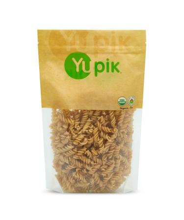 Yupik Organic White Wheat Fusilli Non-GMO Vegan 0.4Kg 400 g (Pack of 1)