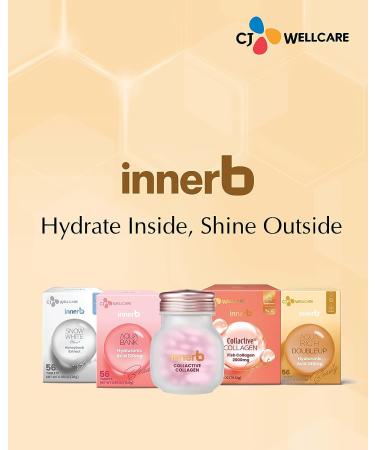CJwellcare Inner b Aquarich 500mg 56capsule: Inner Beauty Moisture Treatment - 4 Week Supply - Buy Online on GoSupps.com
