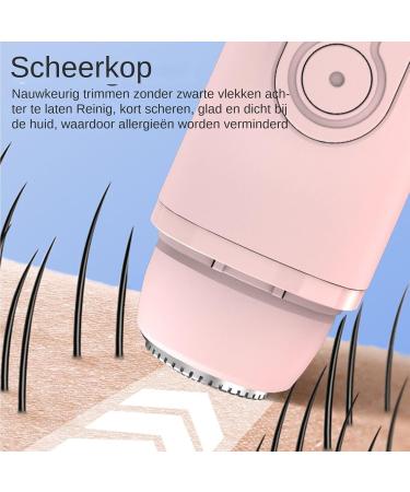 Bikini Scissors For Women Waterproof Body Trimmer Portable Facial Hair Care For Armpits Face Legs Lips - Buy Online on GoSupps.com