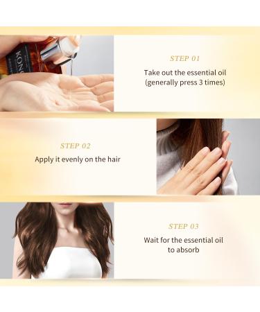 KONO Hair Treatment Oil | Strengthening Moisturizing & Nourishing with Vitamin E & Jojoba Seed Oil - Frizz Control & International Shipping - Buy Online on GoSupps.com