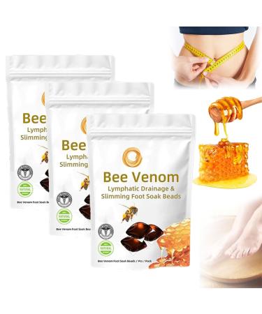 Lukmlca Bienengift Fußbad Lukmlca Bienengift-Perlen Lukmlca Bienengift Lymphdrainage Fußbad Lukmlca Bienengift lymphatic foot ointment Lukmlca Bienengift Bienengift-Fußbadperlen (3pack)