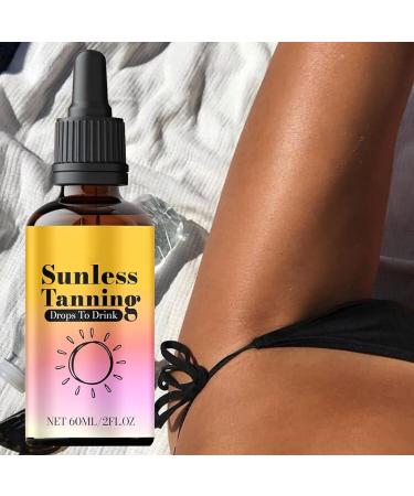  G n rique -Tanning Drops Gradual Bronzing Hydrating Facial Tanner 60ml for Natural Glow Moisturizing Sunless Tan Enhancer Desired Sun-Kissed Natural Look Set - Buy Online on GoSupps.com
