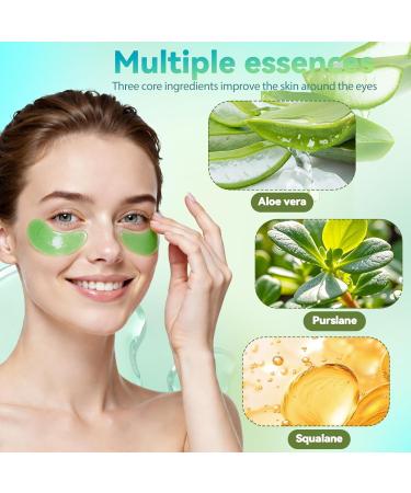 48 Pi ces Masque Yeux Aloe Vera Patchs Yeux Masque Hydratant pour les yeux Anti-Cernes et Soulage les Poches Soin Nourrissant pour le Contour des Yeux Soins Visage (Aloe Vera) 48 unit (Lot de 1) Aloe Vera - Buy Online on GoSupps.com