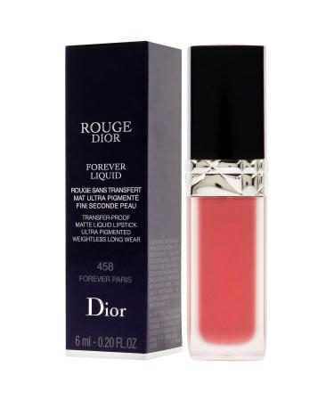 Christian Dior Rouge Dior Forever Liquid Matte Lipstick - 458 Forever Paris 0.2 oz - Buy Online on GoSupps.com
