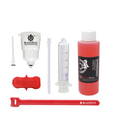 Bleed Kit for Shimano Hydraulic Mountain Bike MTB Brakes with 120ml Mineral Oil